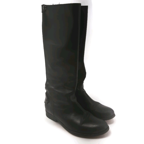 FRYE Melissa black button back zip boots sz 6 - Picture 10 of 12